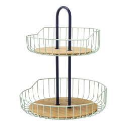 Porto Bon Bon 2 Tier Fruit Bowl 40cm
