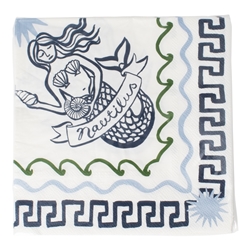 Porto Nautilus 20 Pack Paper Napkins Siren