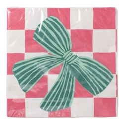 Porto 'Tis The Season 20 Pack Paper Napkins Bow