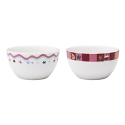 Porto 'Tis The Season Set of 2 Dip Bowls 11cm