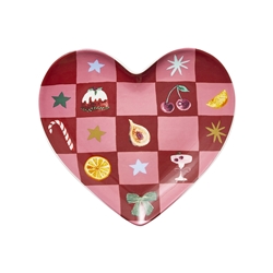 Porto 'Tis The Season Heart Plate 14cm