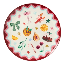 Porto 'Tis The Season Round Plate 32cm Festive