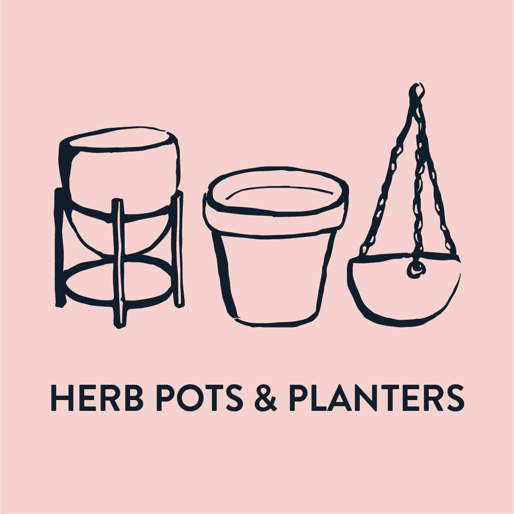 Herb Pots & Planters