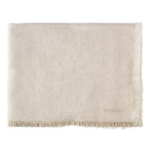 Ecology Fray Tablecloth Flax