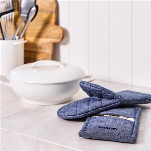 Ecology Rye Pot Holder Navy