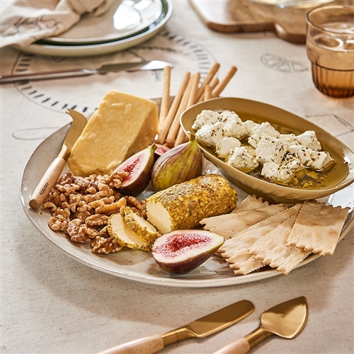 Ecology Alto Set of 3 Cheese Knives Set Gold