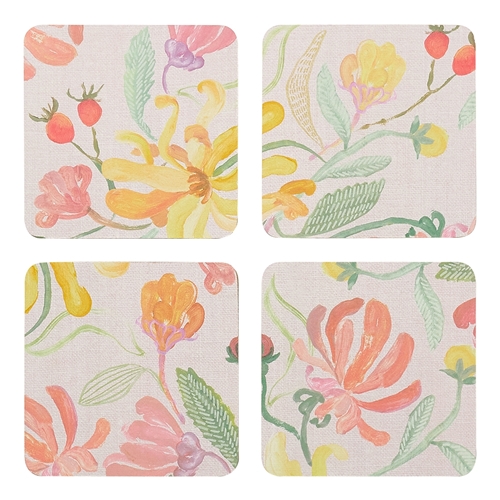 Ecology Midsummer Set of 4 Coasters 10cm