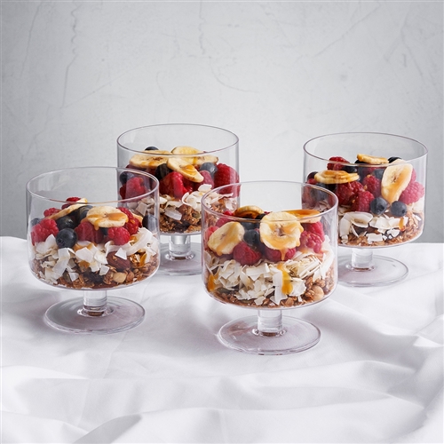 Ecology Classic Set of 4 Footed Bowls 10cm