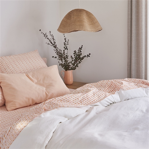 Dream Quilt Cover Queen White