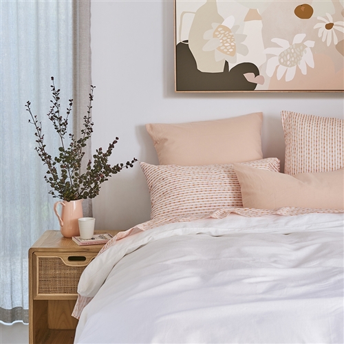 Dream Quilt Cover King White