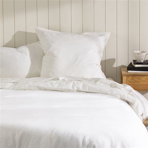 Dream Euro Pillowcase White