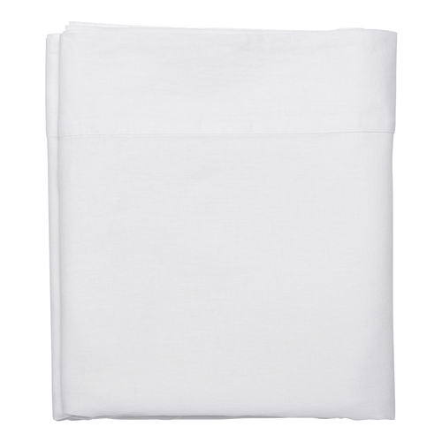 Dream Flat Sheet Queen White