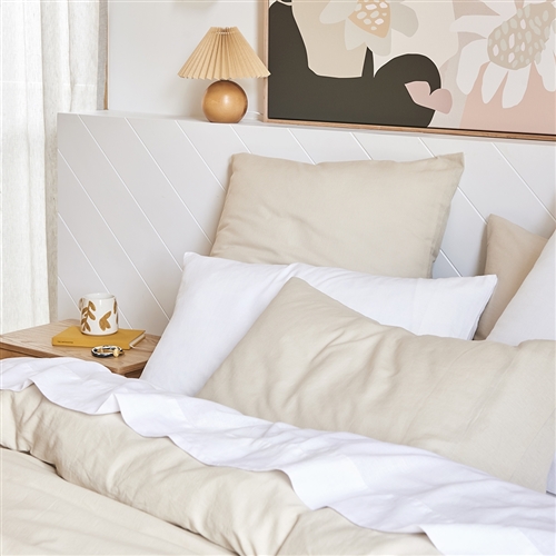 Dream Euro Pillowcase Stone