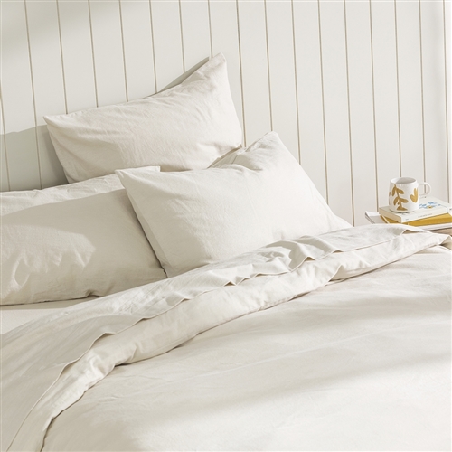 Dream Euro Pillowcase Stone
