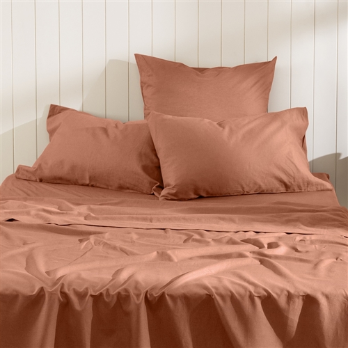 Dream Flat Sheet Queen Clay