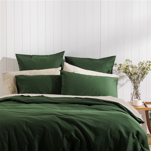 Ecology Dream Quilt Cover King Moss