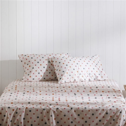 Ecology Wildflower Fitted Sheet Queen