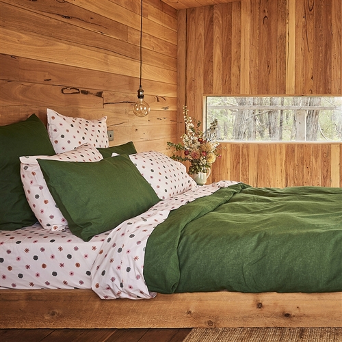 Ecology Wildflower Fitted Sheet Super King