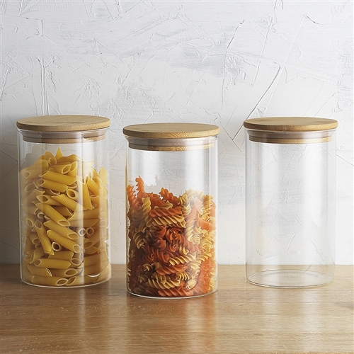 Pantry S3 Round Canisters