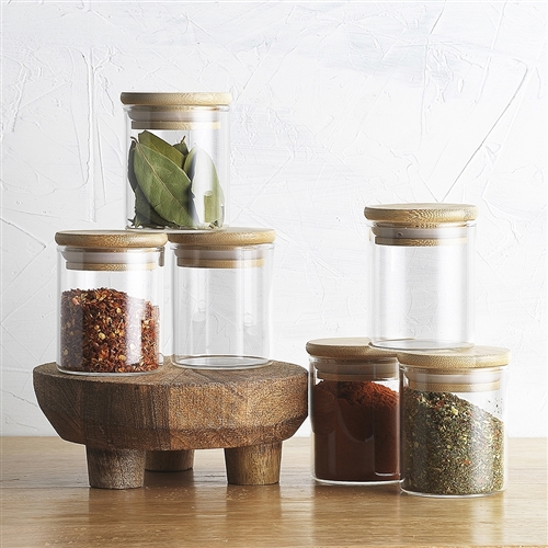 Pantry S6 Round Spice Jar