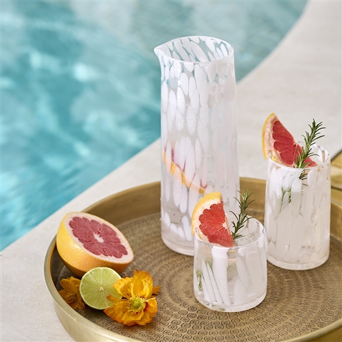 Ecology Camille Set of 4 Tumblers White 260ml