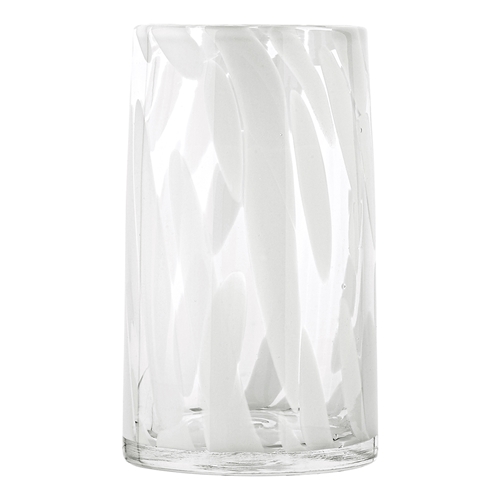 Ecology Camille Set of 4 Hi Ball Tumblers White 420ml