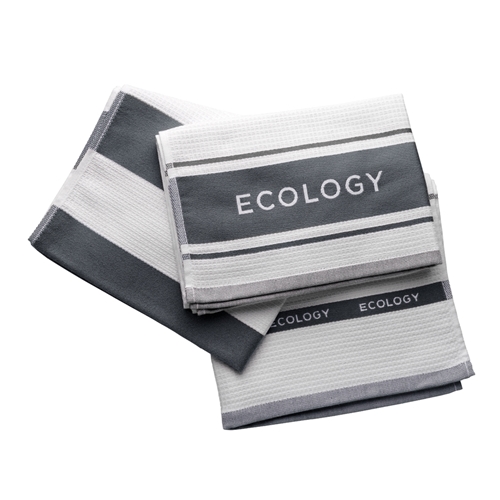 Fold S3 Tea Towel 50x75 Slate