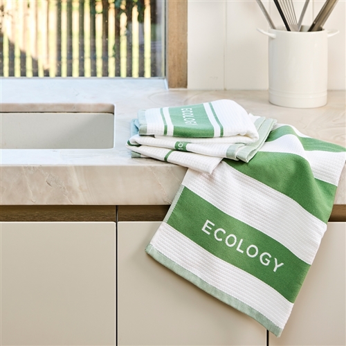 Fold S3 Tea Towel 50x75 Sage