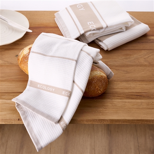 Fold S3 Tea Towel 50x75 Pumice