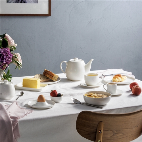 Ecology Canvas White Dinner Plate 27cm