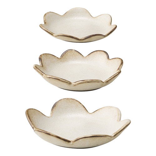 Ecology Cecile Set of 3 Flower Plates