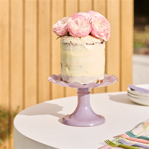 Ecology Ruffle Cake Stand Iris 20cm