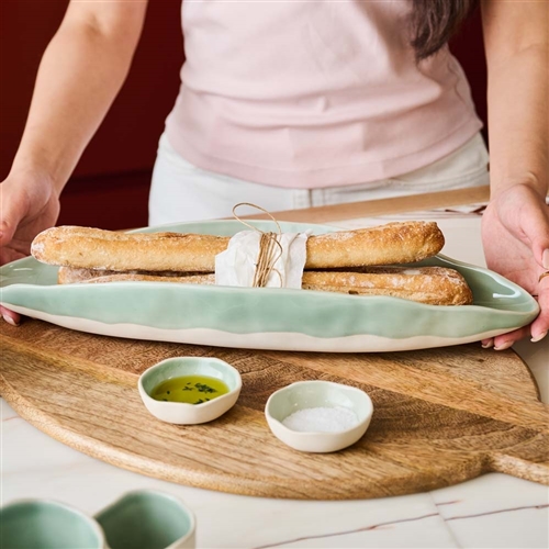 Ecology Selvedge Set of 2 Condiment Bowls