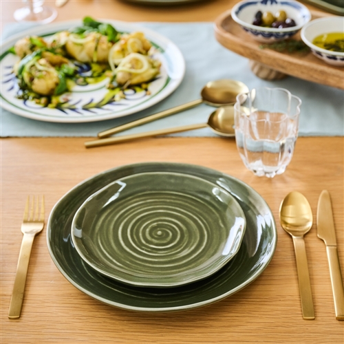 Ecology Ottawa Dinner Plate 27.5cm Moss