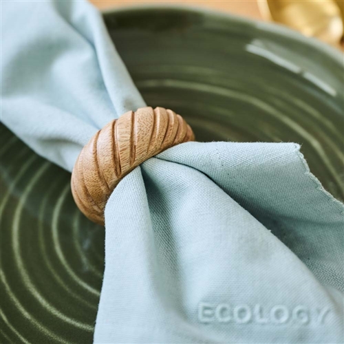 Ecology Whirl Set of 4 Napkin Rings