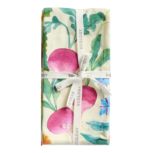 Ecology Market Garden Set of 4 Napkins 