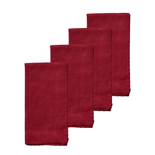Ecology Weft Set of 4 Napkins Elderberry