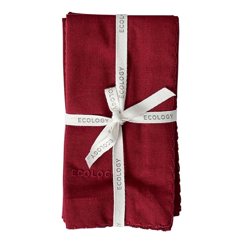 Ecology Weft Set of 4 Napkins Elderberry