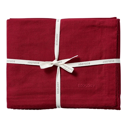 Ecology Weft Table Cloth 150 x 240cm Elderberry