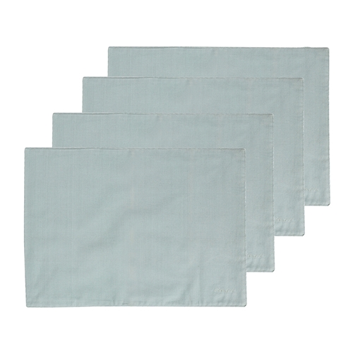 Ecology Weft Set of 4 Placemats Celadon