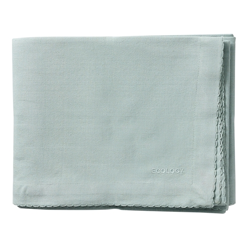 Ecology Weft Table Cloth 150 x 240cm Celadon