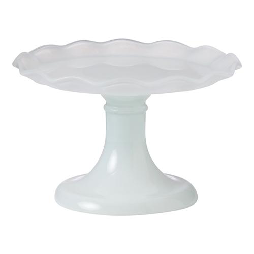 Ecology Ruffle Cake Stand 33cm White
