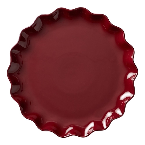 Ruffle Rnd Platter 32cm Elder