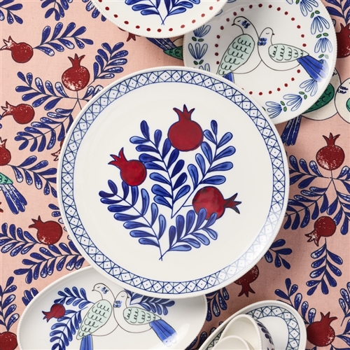 Ecology Merri Side Plate 21cm Pomegranate
