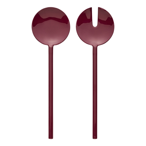 Ecology Apostle Salad Servers 26cm Elderberry