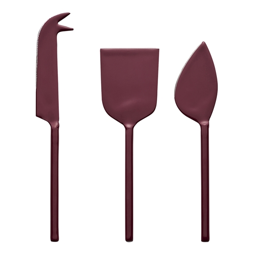 Ecology Apostle Cheese Knife Set 18cm Elderberry