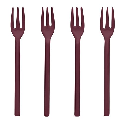 Ecology Apostle Set of 4 Cake Forks 13cm Elderberry