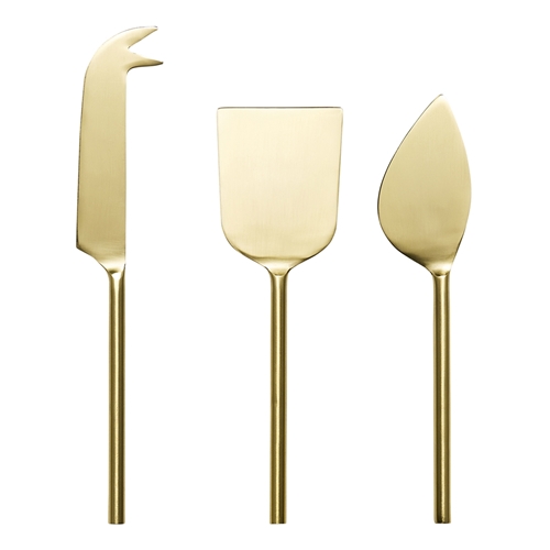 Ecology Apostle Cheese Knife Set 18cm Gold