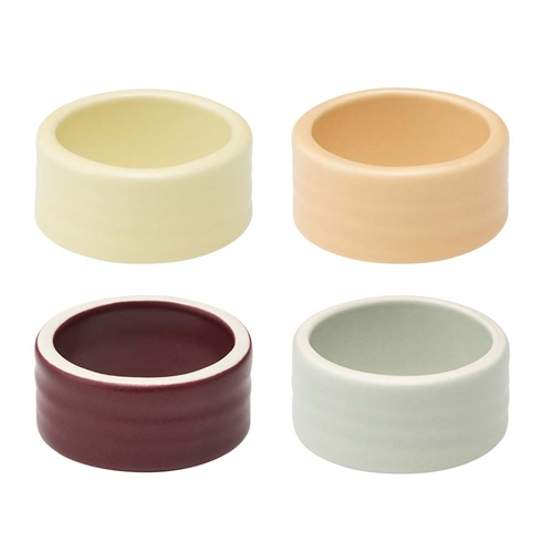 Ecology Ottawa Set of 4 Napkin Rings Market Garden