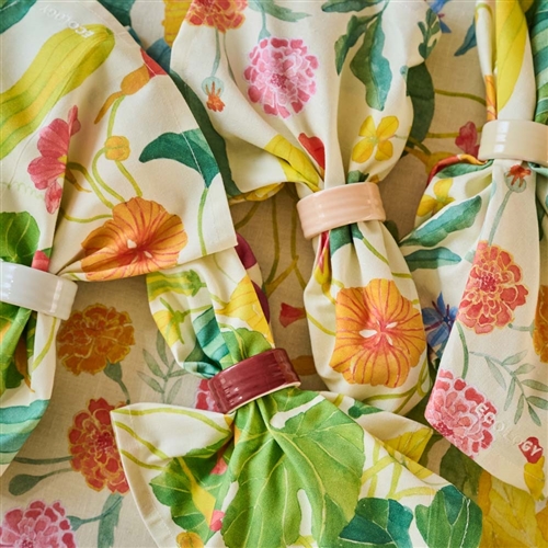 Ecology Ottawa Set of 4 Napkin Rings Market Garden